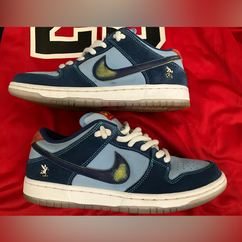 Nike Dunks Why So Sad? x SB Dunk Low The Predatory Bird 🔥 Sneakers 🦅 RARE - Picture 6 of 16
